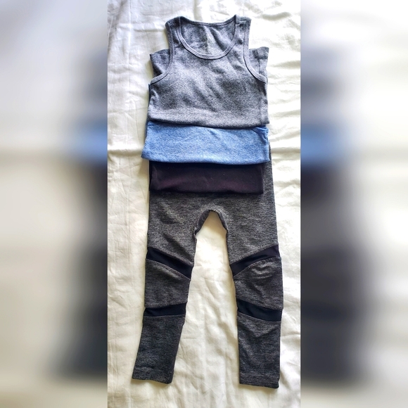 BUNDLE Girls tank top and leggings - Picture 2 of 5